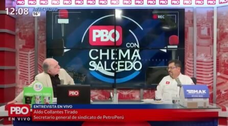 CHEMA SALCEDO ENTREVISTA A NUESTRO SECRETARIO GENERAL SR. ALDO COLLANTES T.